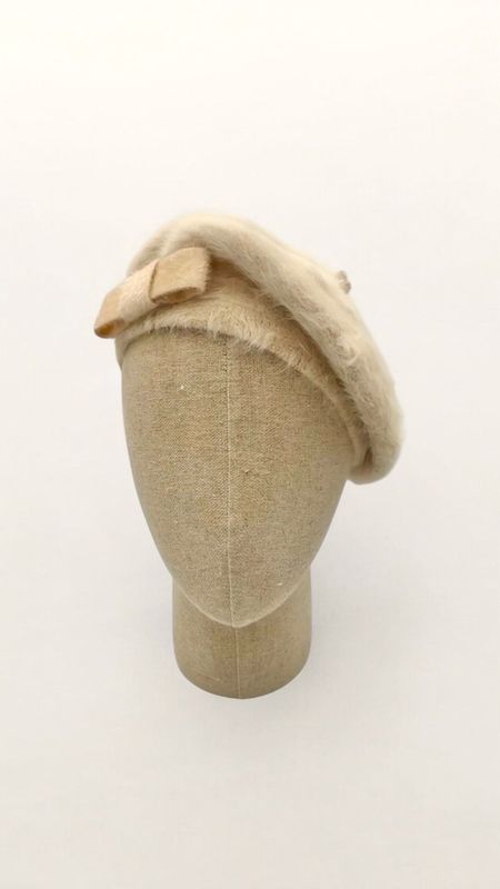 Boina francesa beige
