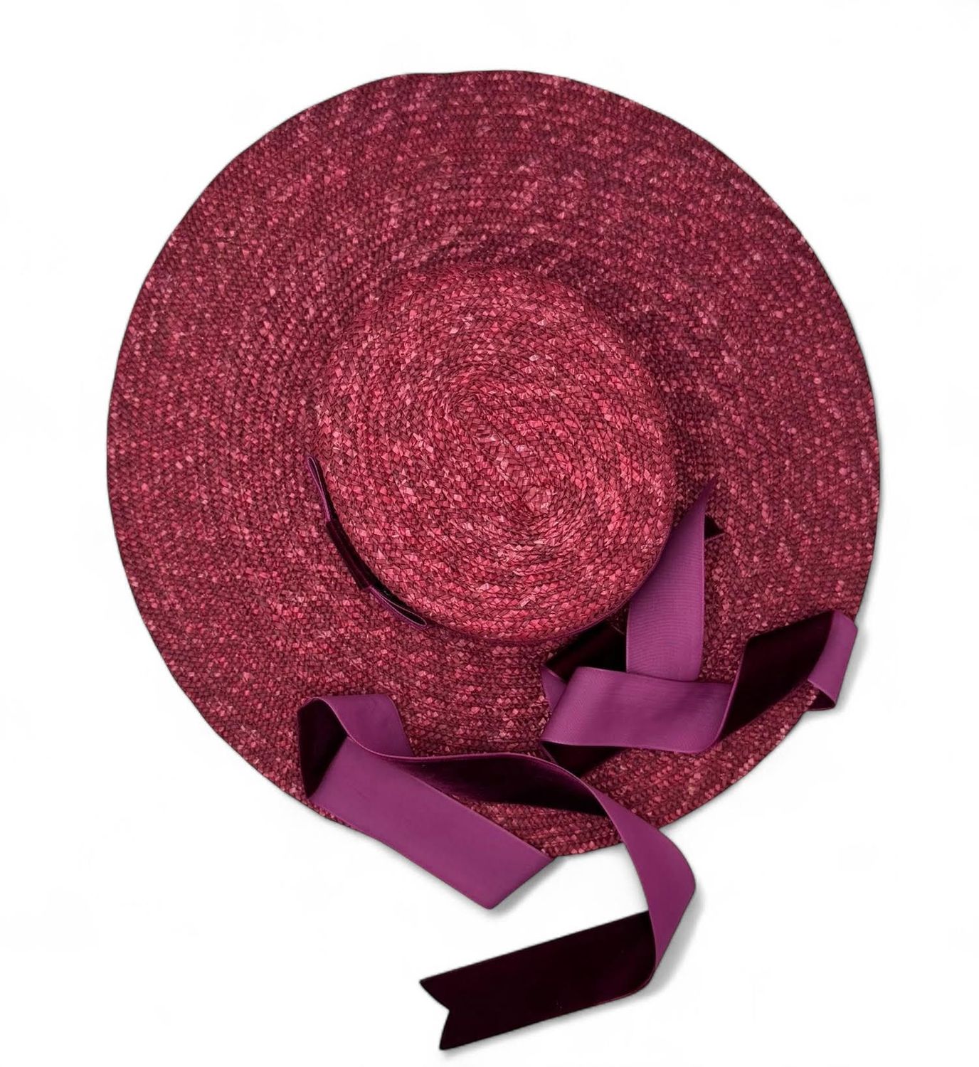 Canotier  bergere cereza