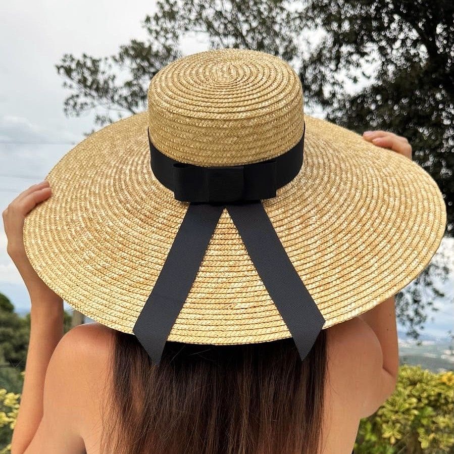 Chapeau Capri à large bord