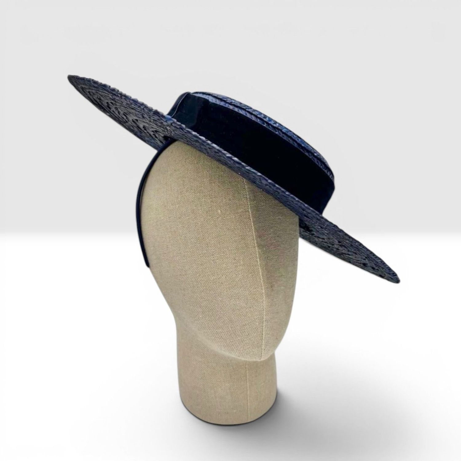 Canotier ala ancha navy Canotier ala ancha navy