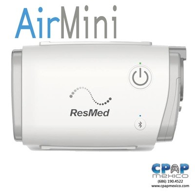 APAP Portátil AirMini AutoSet ResMed + Kit Adaptador a Mascarilla APAP Portátil AirMini AutoSet ResMed + Kit Adaptador a Mascarilla