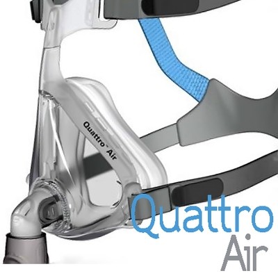 Mascarilla Oronasal CPAP, BiPAP Modelo Quattro Air Mascarilla Oronasal CPAP, BiPAP Modelo Quattro Air