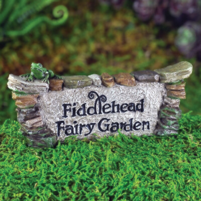 17235 Fiddlehead Fairy Sign