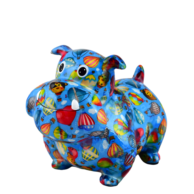 00535b Barney sparebøsse-bulldog