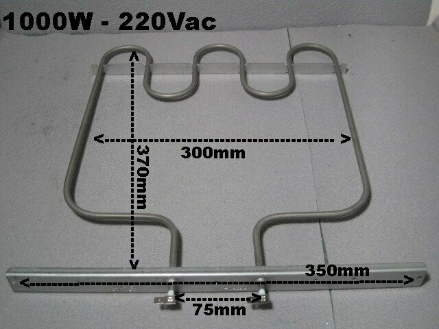 RESISTENCIA SOLERA HORNO ARISTON 1000W C00016435