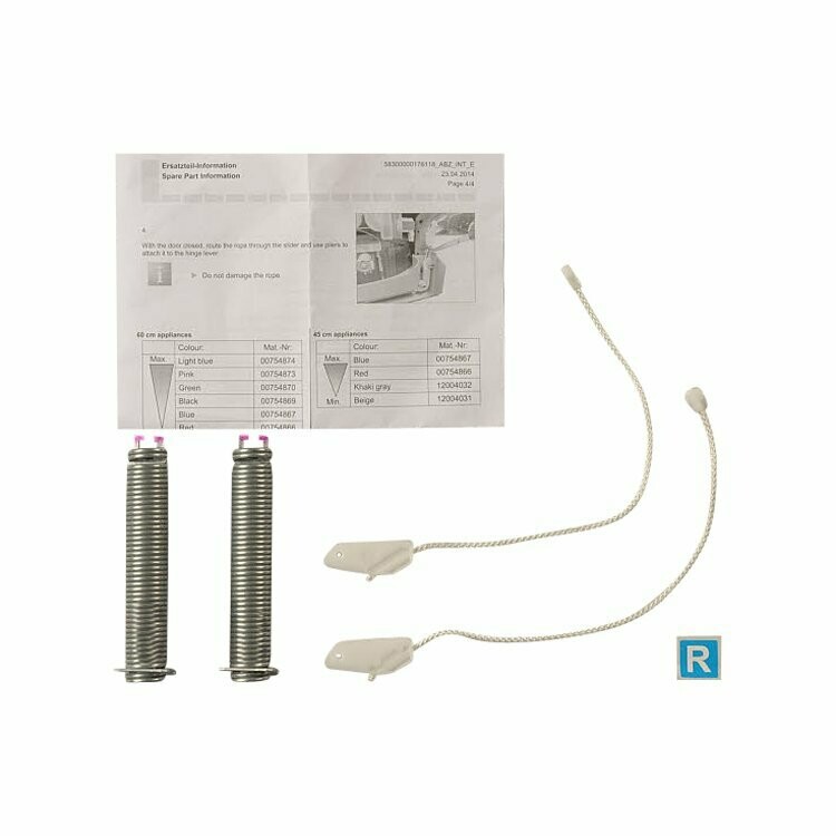 KIT MUELLES Y TENSOR BOSCH/BALAY 754869-754873
