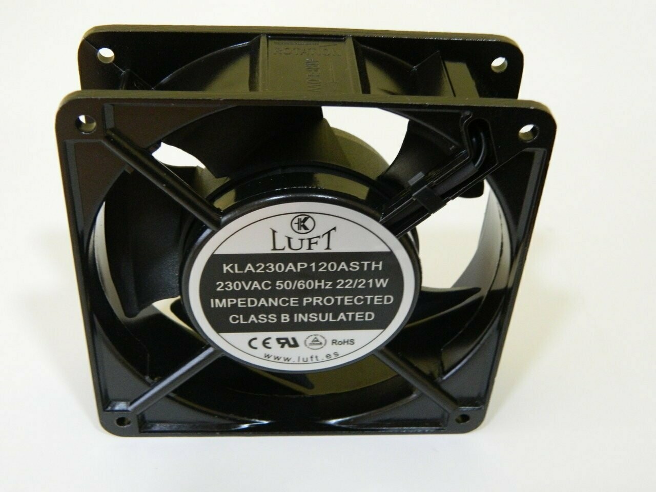 MOTOVENTILADOR VITRINA 120X120X38 220V