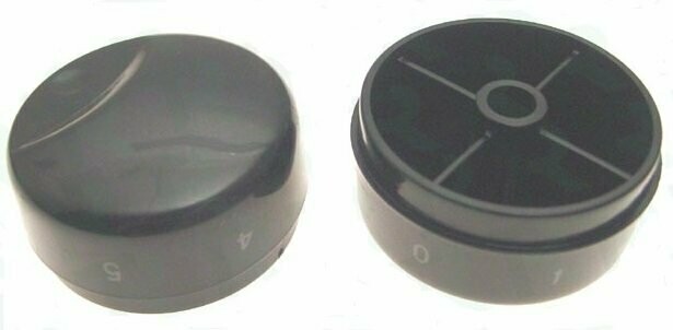 MANDO TEKA COCINA ELECTRICA 0-6 MARRON/NEGRO