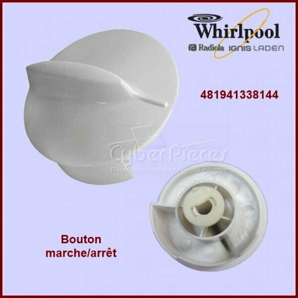 MANDO MICROONDAS WHIRPOOL 481941338144