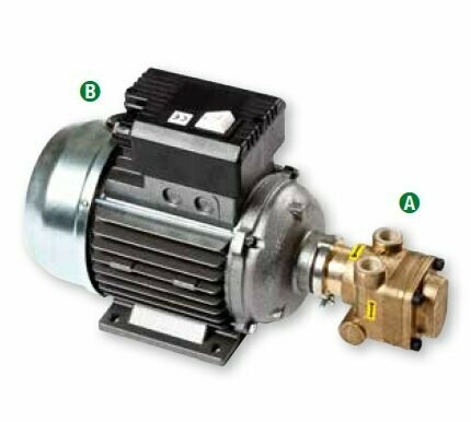 MOTOR ELECTRICO BOMBA C/INT.