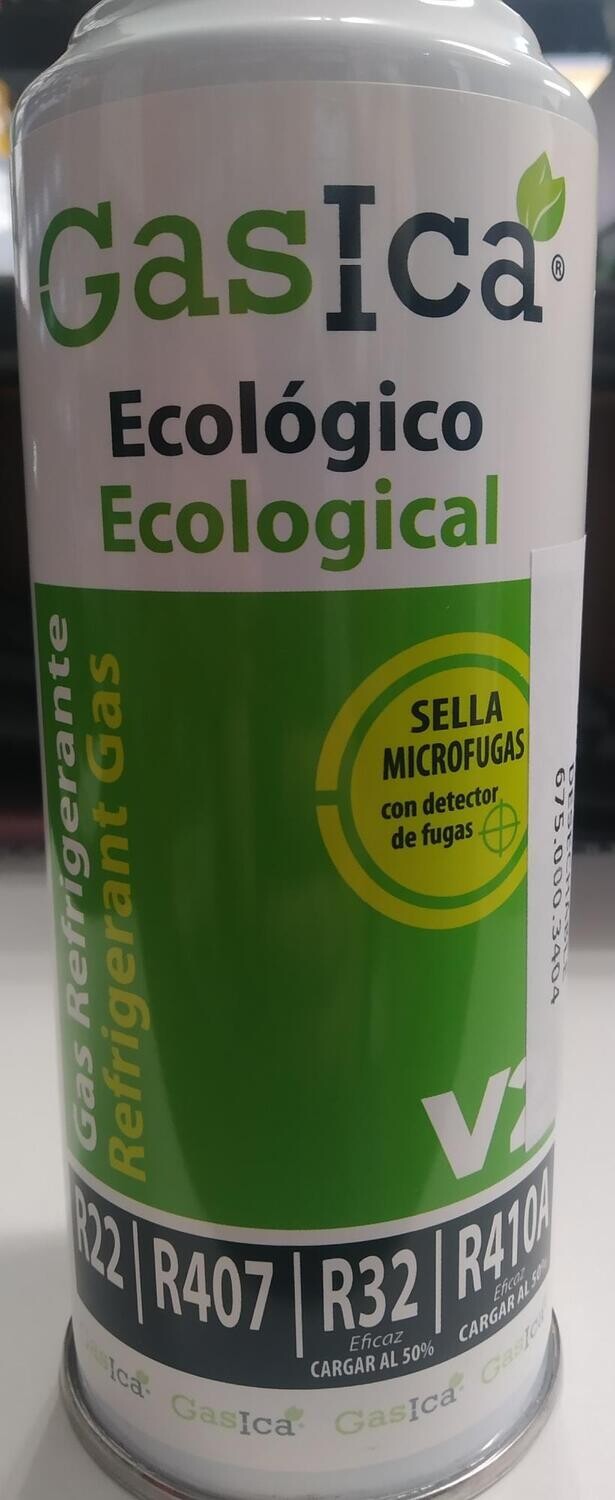 ENVASE R-407 R-22 R-410 R-32 R410A  ECOLOGICO