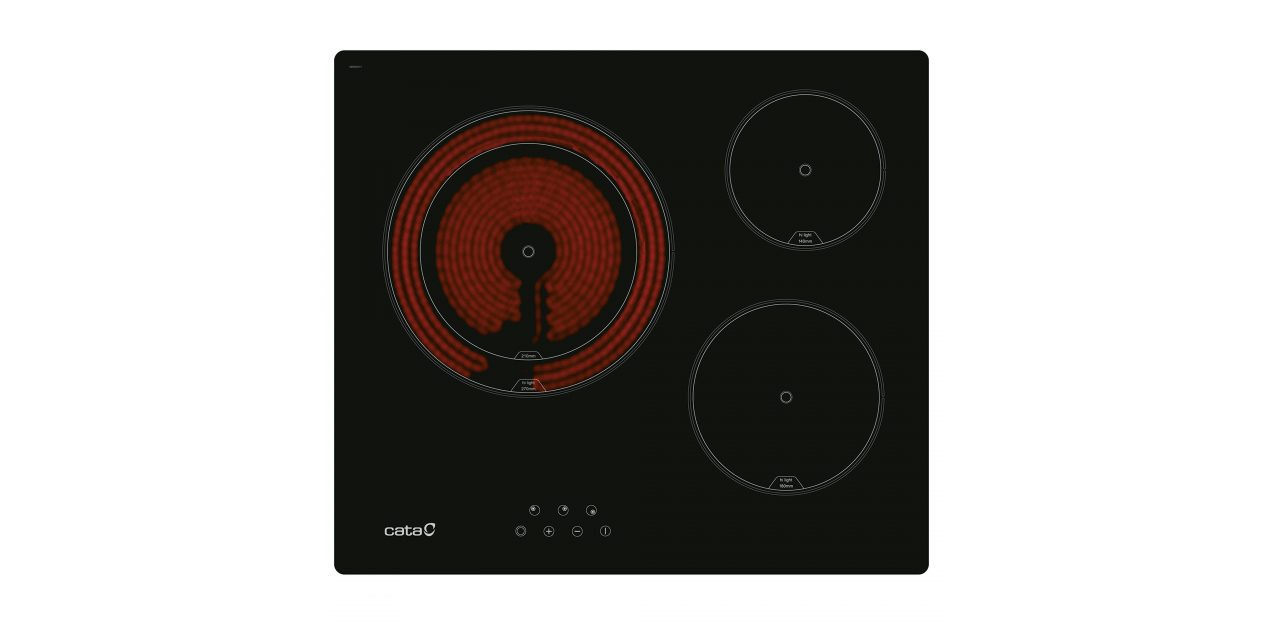 VITROCERAMICA MARCA CATA MODELO TD 6003 BK/B