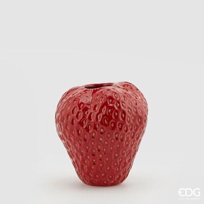 Vase Erdbeere H 21 cm D 20 cm HxBxT 21 x 20 x 20 cm
