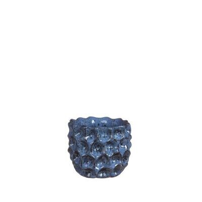 Pflanztopf blau H7,5 cm D7,5 cm HxBxT 7.5 x 7.5 x 7.5 cm