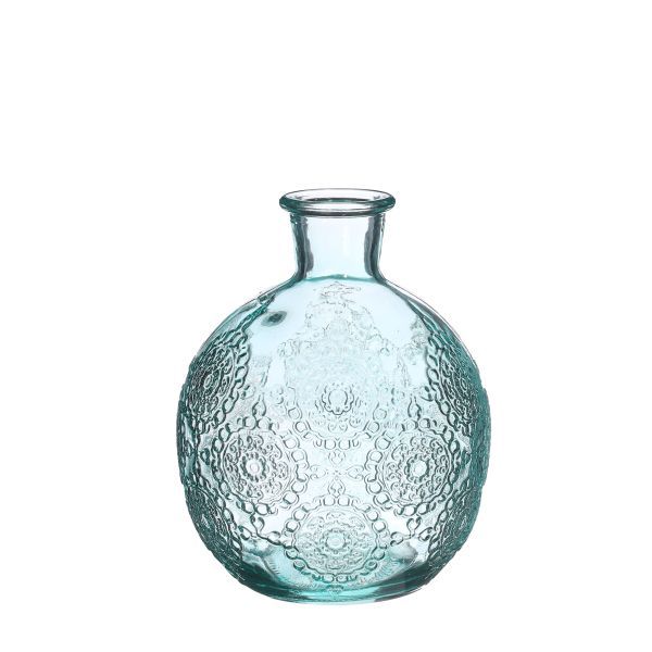 Vase Bolonga klein h.12 Ø9,5 cm soft blue HxBxT 12 x 9.5 x 9.5 cm
