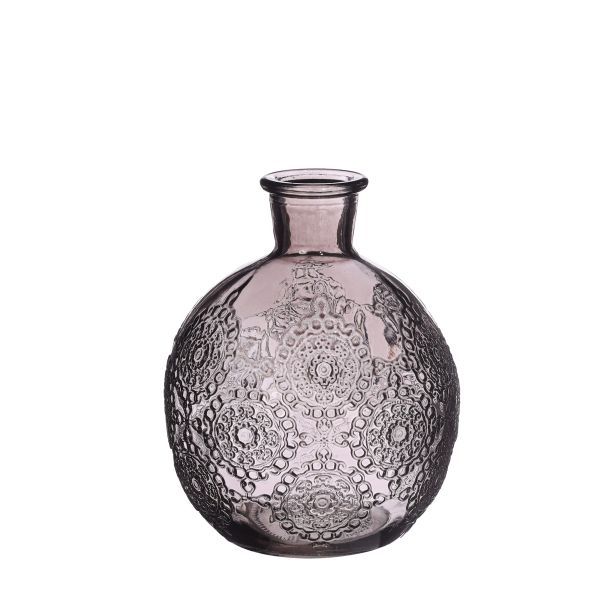 Vase Bolonga klein h.12 Ø9,5 cm grey HxBxT 12 x 9.5 x 9.5 cm