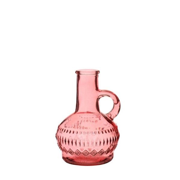 Vase Lille rose H10 cm D 7 cm 12 Stück HxBxT 10 x 7 x 7 cm