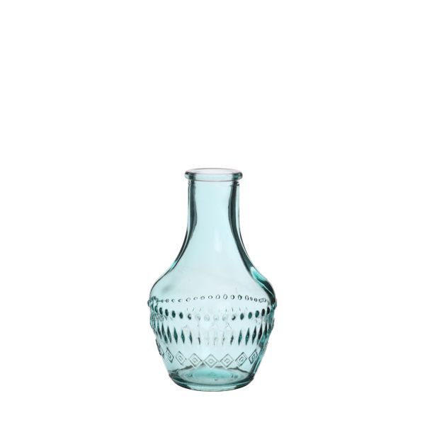Vase Milano blau H10 cm D 6 cm 12 Stück HxBxT 10 x 6 x 6 cm