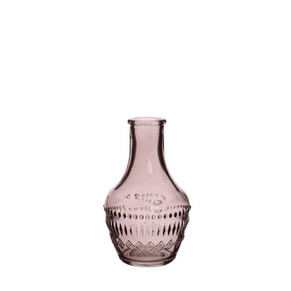 Vase Milano grau H10 cm D 6 cm 12 Stück HxBxT 10 x 6 x 6 cm
