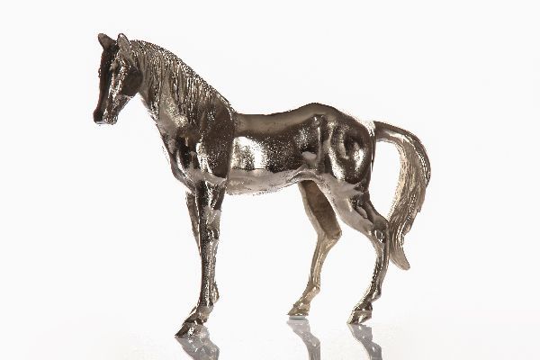 Pferd 57x45x13 Aluguss HxBxT 45 x 57 x 13 cm Pferd 57x45x13 Aluguss HxBxT 45 x 57 x 13 cm