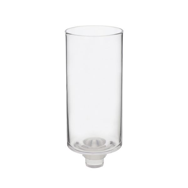 Glasaufsatz Zylinder L klar HxBxT 12.8 x 5 x 5 cm Glasaufsatz Zylinder L klar HxBxT 12.8 x 5 x 5 cm