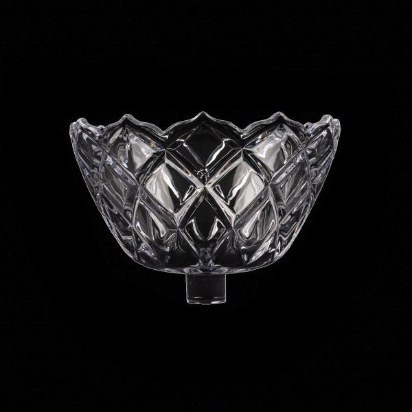 Glasaufsatz Schale Raute HxBxT 9 x 13.5 x 13.5 cm Glasaufsatz Schale Raute HxBxT 9 x 13.5 x 13.5 cm