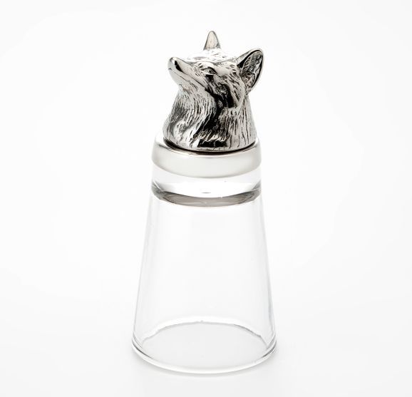 Schnapsglas Fuchs Höhe 10 cm Schnapsglas Fuchs Höhe 10 cm