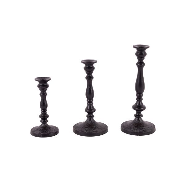 Kerzenleuchter Basel S Aluguss schwarz HxBxT 20 x 13 x 13 cm Kerzenleuchter Basel S Aluguss schwarz HxBxT 20 x 13 x 13 cm