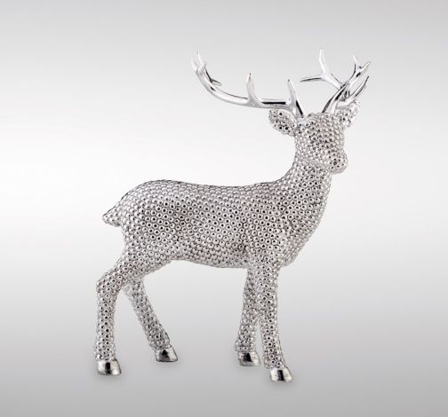 Rentier klein stehend rechts blickend HxBxT 21.5 x 4.8 x 16 cm