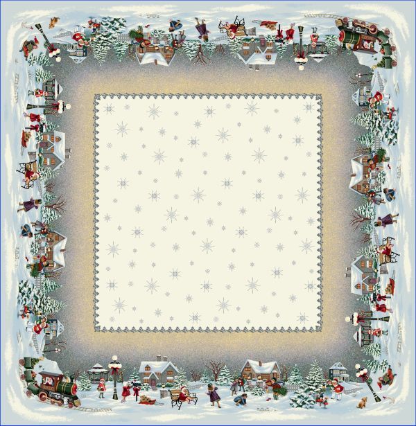 Decke 140/140 Gobelin Kinder Winterlandschaft 75% PES/22% CO/3% Polyacryl Höhe x Breite 140 x 140 cm Decke 140/140 Gobelin Kinder Winterlandschaft 75% PES/22% CO/3% Polyacryl Höhe x Breite 140 x 140 cm
