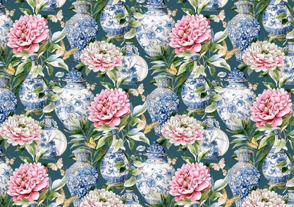 Decke AIKO 170/170 dunkelblau 100% Baumwolle Höhe x Breite 170 x 170 cm