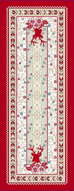 Läufer 40/100 Hirsch rot, Gobelin 75% PES/22% CO/3% Polyacryl Breite x Tiefe 40 x 100 cm Läufer 40/100 Hirsch rot, Gobelin 75% PES/22% CO/3% Polyacryl Breite x Tiefe 40 x 100 cm