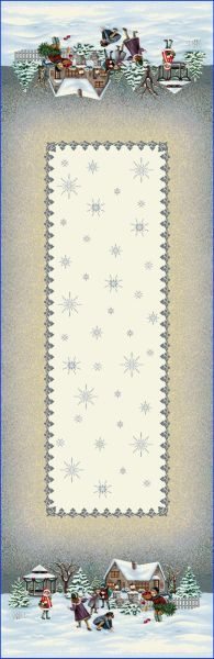 Läufer 40/100 Gobelin Kinder Winterlandschft 75% PES/22% CO/3% Polyacryl Höhe x Breite 100 x 40 cm Läufer 40/100 Gobelin Kinder Winterlandschft 75% PES/22% CO/3% Polyacryl Höhe x Breite 100 x 40 cm