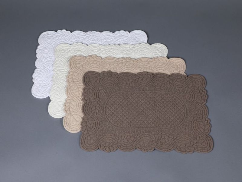 Platzset grau rechteckig Breite x Tiefe 50 x 35 cm Platzset grau rechteckig Breite x Tiefe 50 x 35 cm