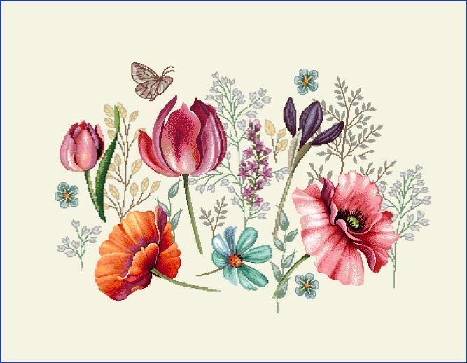 Platzset 50/40 Gobelin Blumenwiese 75% PES/22% CO/3% Polyacryl Höhe x Breite 40 x 50 cm Platzset 50/40 Gobelin Blumenwiese 75% PES/22% CO/3% Polyacryl Höhe x Breite 40 x 50 cm