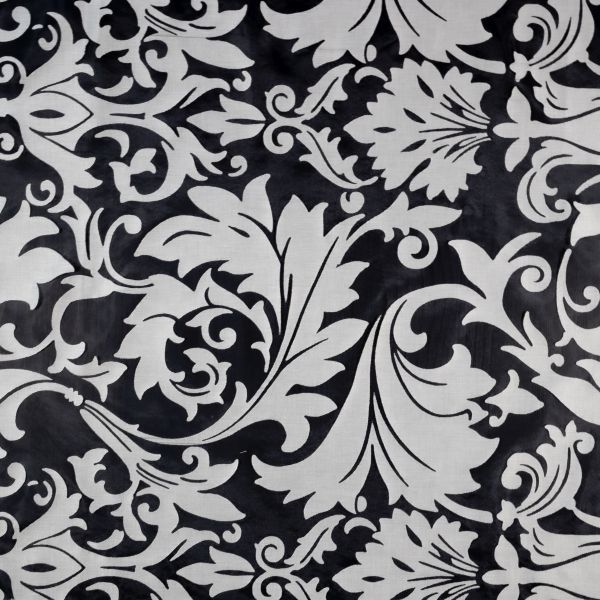 Vorhang 245/150 Ausbrenner schwarz/grau 80%V 20%P Höhe x Breite 245 x 150 cm Vorhang 245/150 Ausbrenner schwarz/grau 80%V 20%P Höhe x Breite 245 x 150 cm