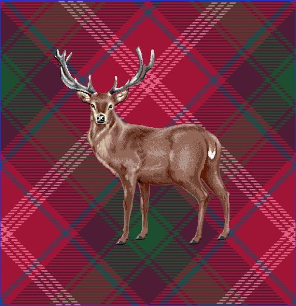Kissen 45x45 Gobelin Hirsch Karo 75% PES/22% CO/3% Polyacryl Höhe x Breite 45 x 45 cm Kissen 45x45 Gobelin Hirsch Karo 75% PES/22% CO/3% Polyacryl Höhe x Breite 45 x 45 cm