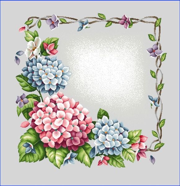Kissen 45/45 Hortensien grau Gobelin 75% PES/22% CO/3% Polyacryl Höhe x Breite 45 x 45 cm Kissen 45/45 Hortensien grau Gobelin 75% PES/22% CO/3% Polyacryl Höhe x Breite 45 x 45 cm