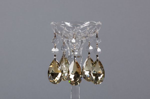 ALS10006-100-25/5STS/OG Lüsterschale m. Behang Ø 10cm ALS10006-100-25/5STS/OG Lüsterschale m. Behang Ø 10cm