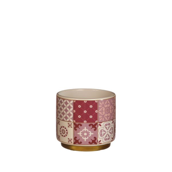 Topf Faro pink fuchsia H6,5 cm D7 cm HxBxT 6.5 x 7 x 7 cm Topf Faro pink fuchsia H6,5 cm D7 cm HxBxT 6.5 x 7 x 7 cm