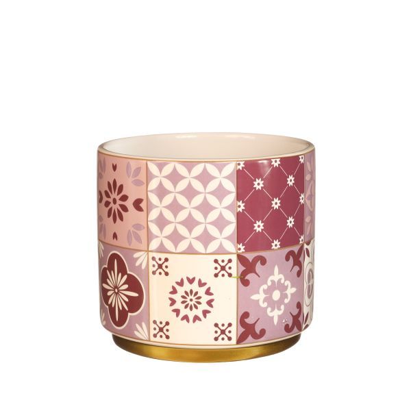 Topf Faro pink fuchsia H11 cm D11,5 cm HxBxT 11 x 11.5 x 11.5 cm Topf Faro pink fuchsia H11 cm D11,5 cm HxBxT 11 x 11.5 x 11.5 cm