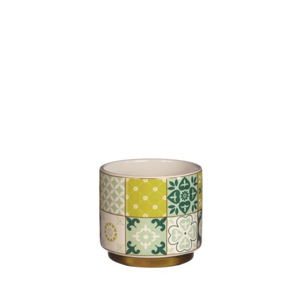 Topf Faro green H6,5 cm D7 cm HxBxT 6.5 x 7 x 7 cm Topf Faro green H6,5 cm D7 cm HxBxT 6.5 x 7 x 7 cm