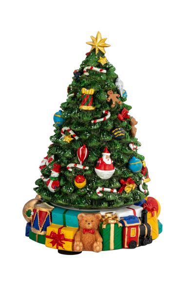 Spieluhr Weihnachtsbaum groß Oh christmas tree HxBxT 22.5 x 15 x 15 cm Spieluhr Weihnachtsbaum groß Oh christmas tree HxBxT 22.5 x 15 x 15 cm