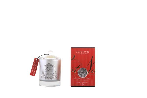 Duftkerze 185g, 60 h Brenndauer Tabac- Cognac & Tobacco HxBxT 12 x 8 x 8 cm Duftkerze 185g, 60 h Brenndauer Tabac- Cognac & Tobacco HxBxT 12 x 8 x 8 cm