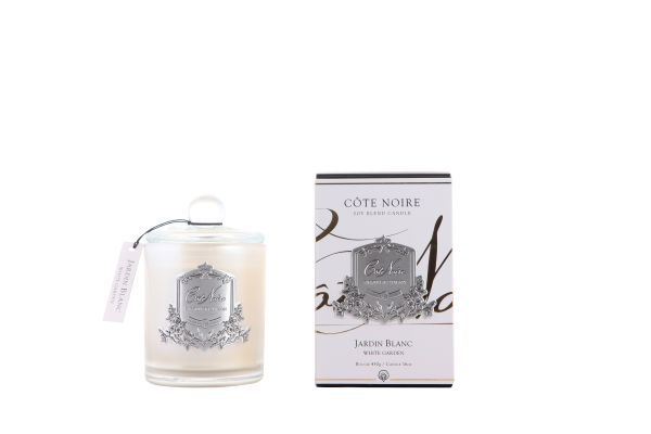 Duftkerze 450g, 100 h Brenndauer White Garden HxBxT 15 x 10 x 10 cm Duftkerze 450g, 100 h Brenndauer White Garden HxBxT 15 x 10 x 10 cm
