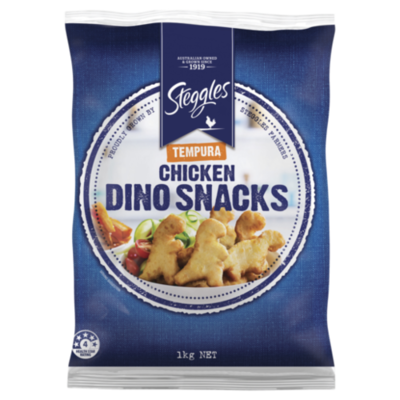 Steggles Chicken Nuggets - Dinosnacks 1kg
