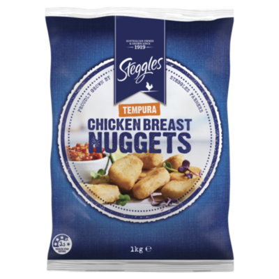 Steggles Chicken Nuggets Tempura 1kg