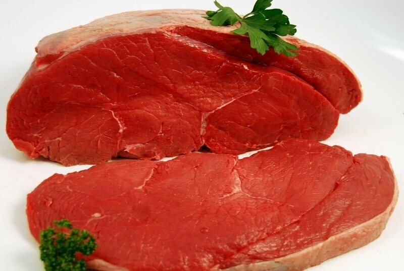 Rump Steak Whole - Sliced Free Grass Fed (5.5kg or 6 kg Per Portion)