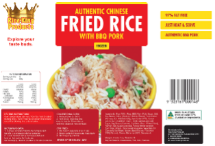 Rice King Chinese Fried Rice with Pork 500gm