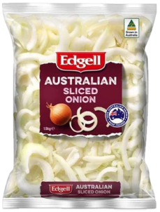 Edgell Frozen Onion 1.5kg - Sliced